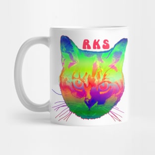 rainbow kitten 4 Mug